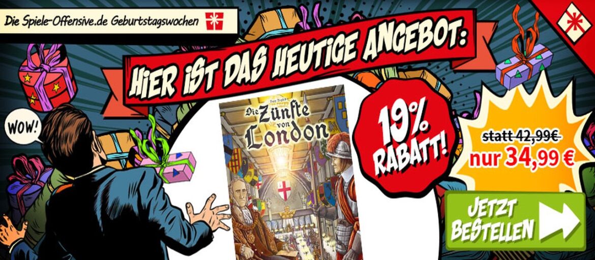 Brettspiel – Die Zünfte von London Brettspiel - Die Zünfte von London