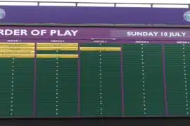 Wimbledon Spaziergang