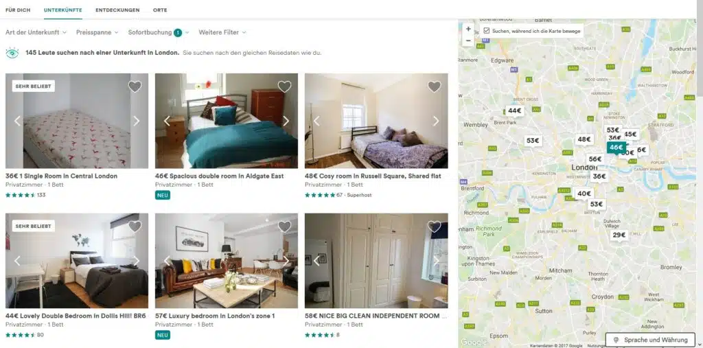 airbnb gutschein