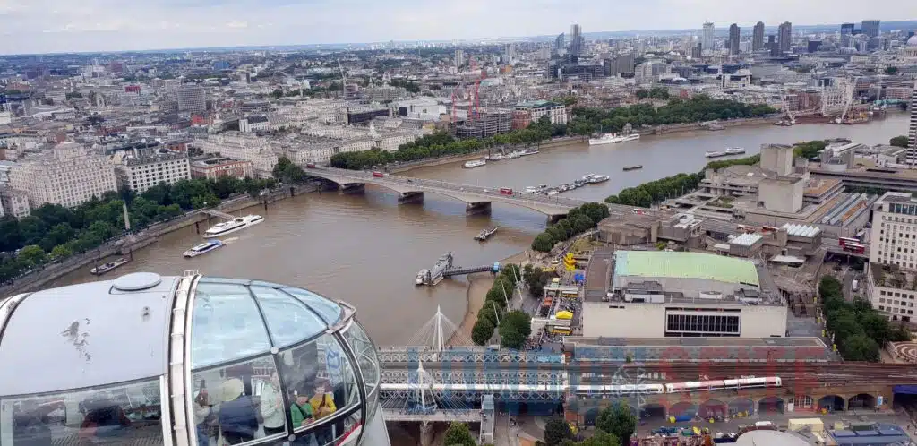 London Eye Aussicht