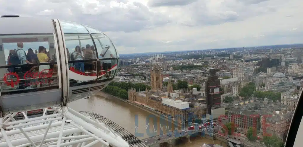 London Eye Aussicht