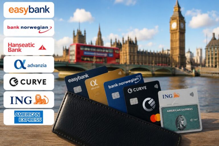 Kreditkarte London – Vergleich & beste Reisekarten Kreditkarte London