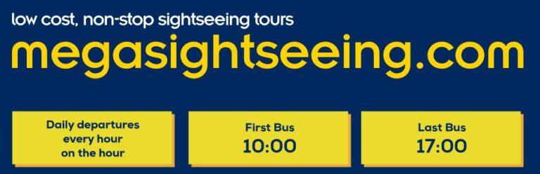 London Sightseeing Tour mit Megabus