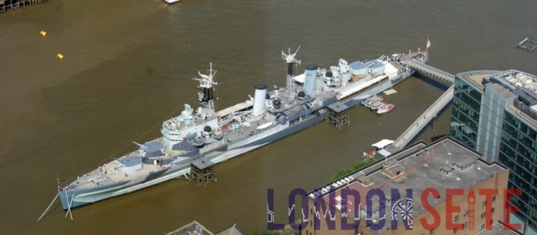 HMS Belfast – Kriegsschiff vor den Toren des Towers HMS Belfast