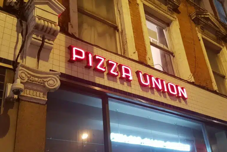 Pizza Union London Kings Cross