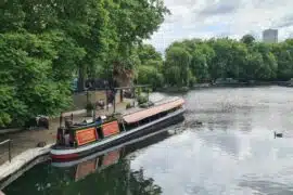 Kanalboot London Tour